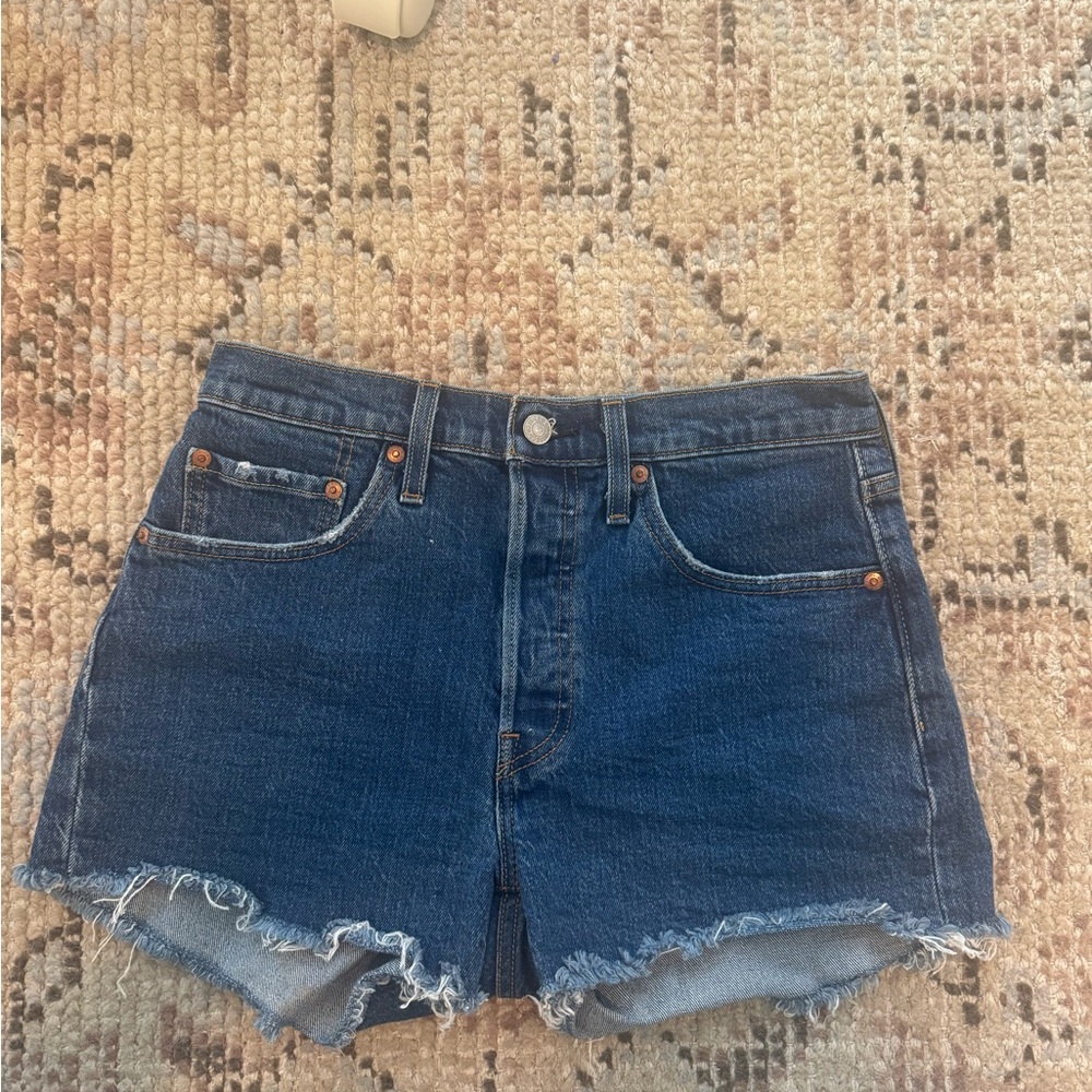 Levi's 501 Blue Jean Shorts